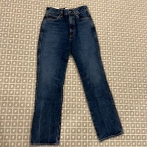 Agolde Pinch Waist High Rise Kick Jeans